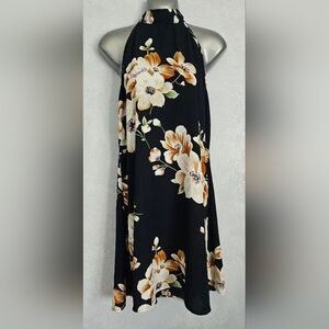 SHEIN Floral Halter Dress XL